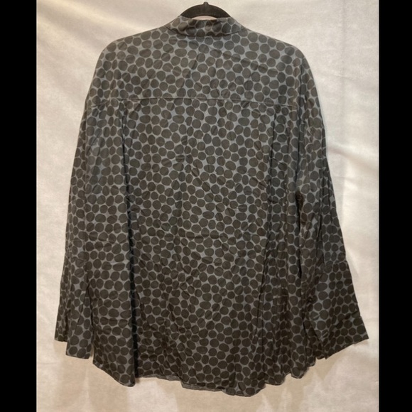 Elemente Clemente Button Down Circle Dotted Shirt Abstract - Picture 4 of 7